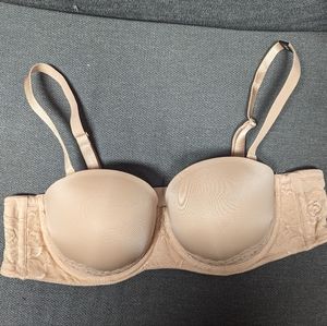 Torrid | Convertible Strapless to Strap Bra | Nude | Tan | 42B